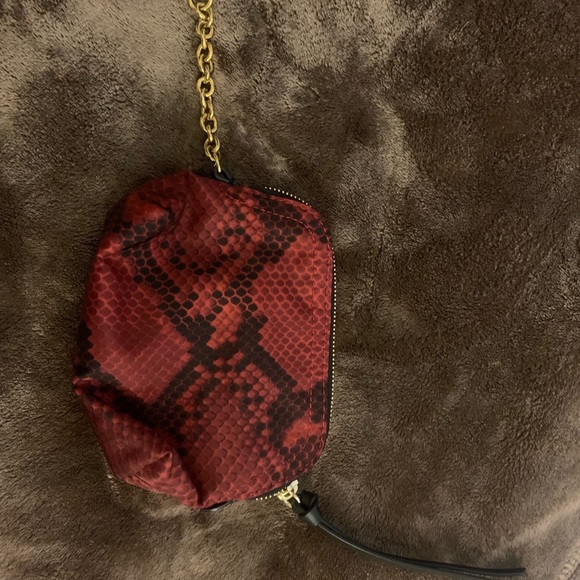 Burberry Rucksack Backpack Snake Pattern with Leather Trim & Matching Wallet - Picture 10 of 14